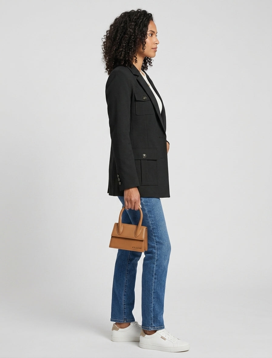 City Chic Utility Blazer