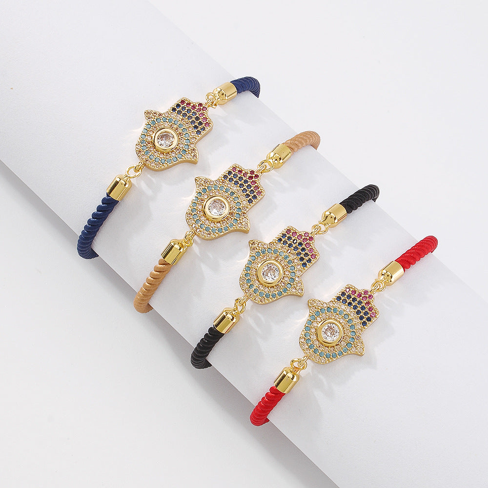 Hamsa Cord Bracelets