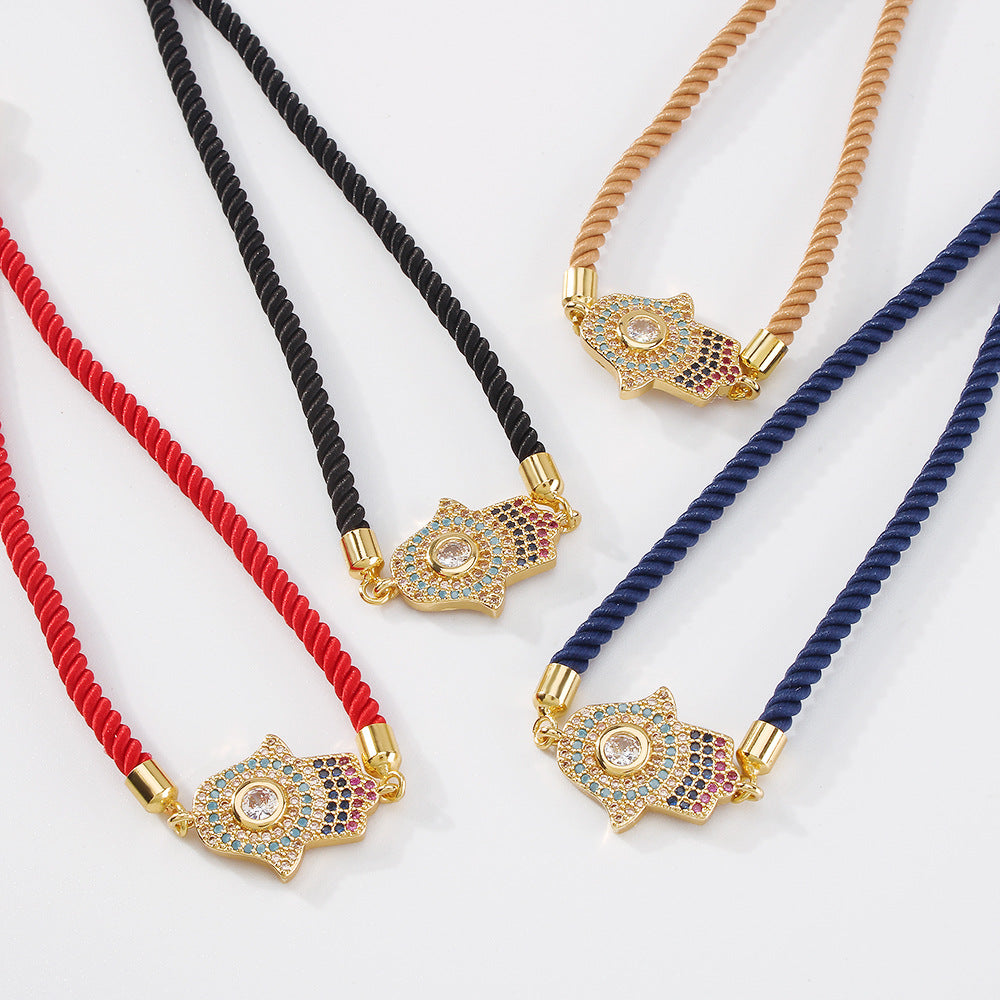Hamsa Cord Bracelets