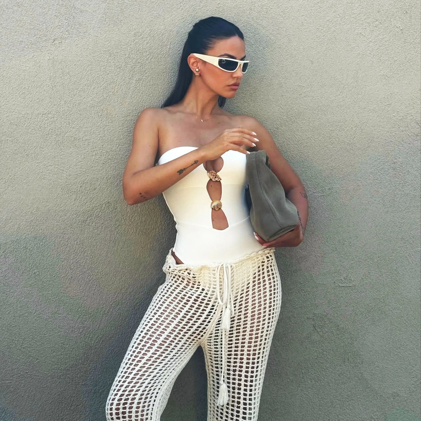 Dali one piece swimsuit