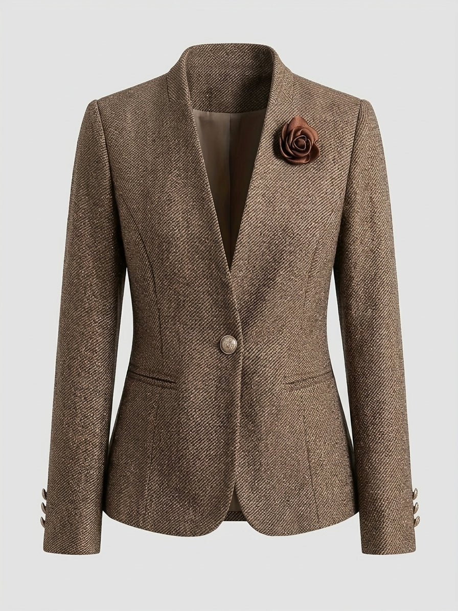 Timeless Rose Tailored Blazer