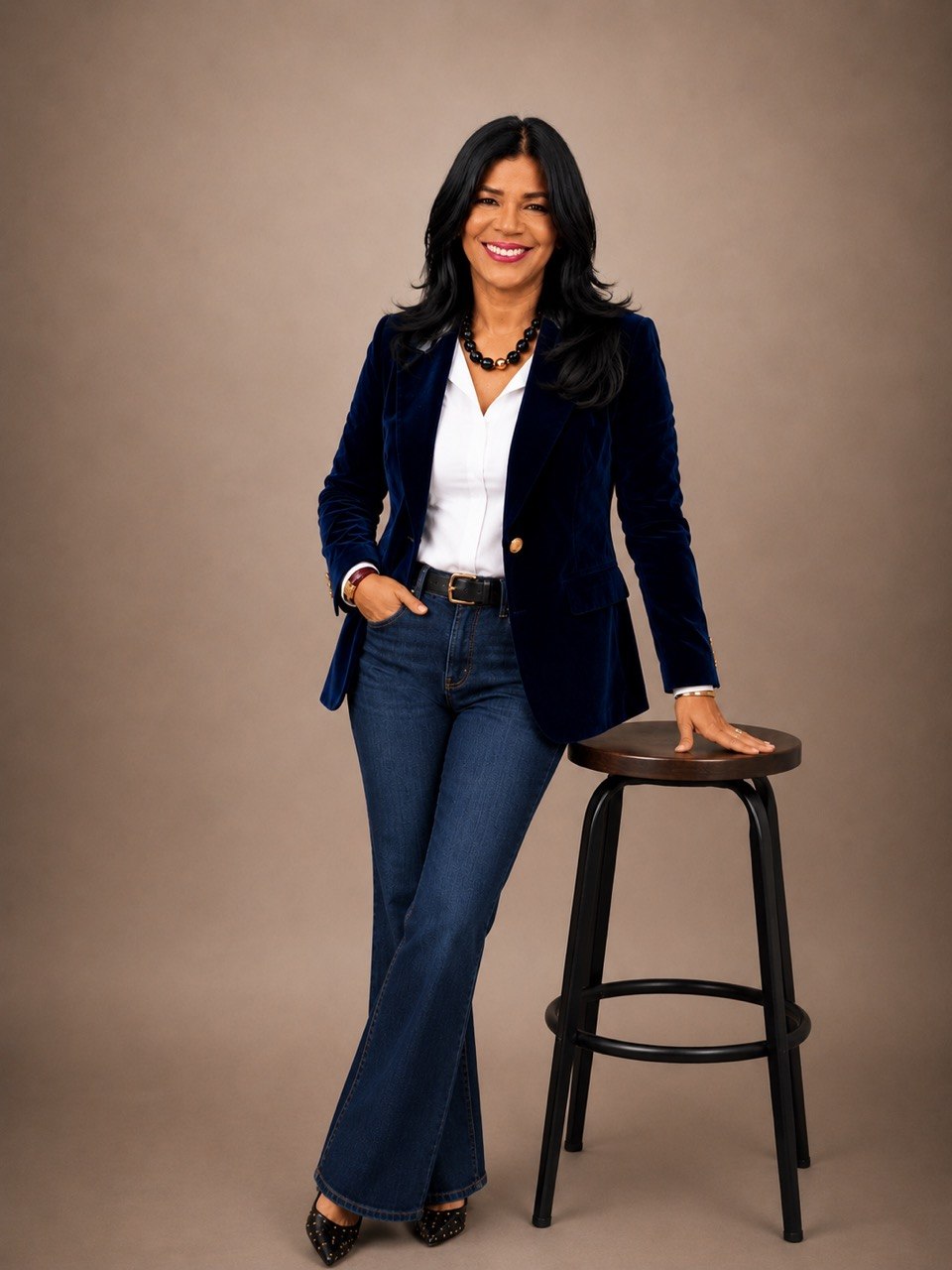 The Velvet Statement Blazer