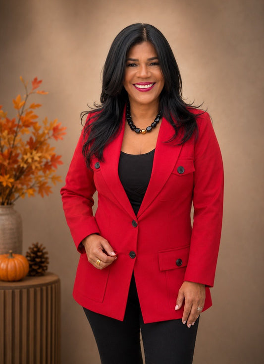 City Chic Utility Blazer