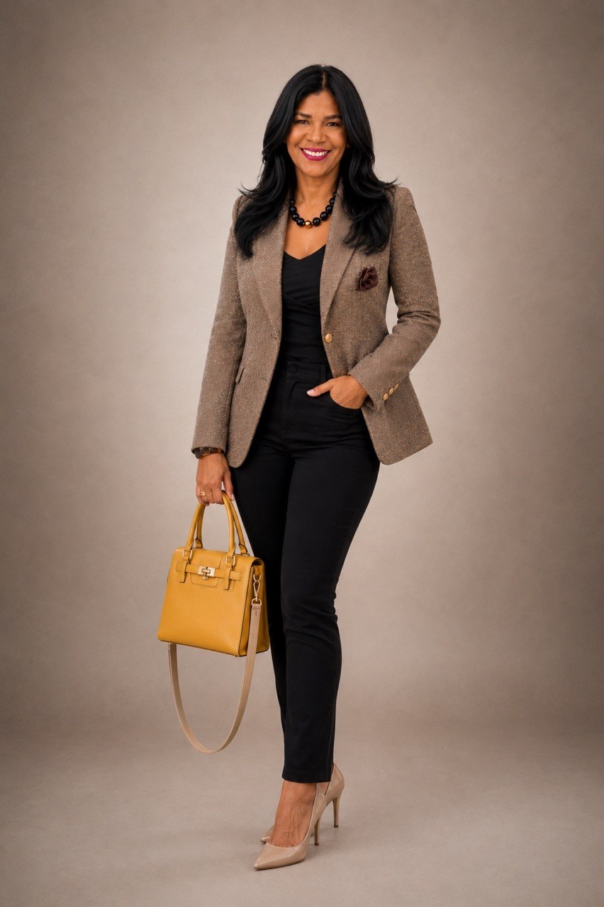 Timeless Rose Tailored Blazer