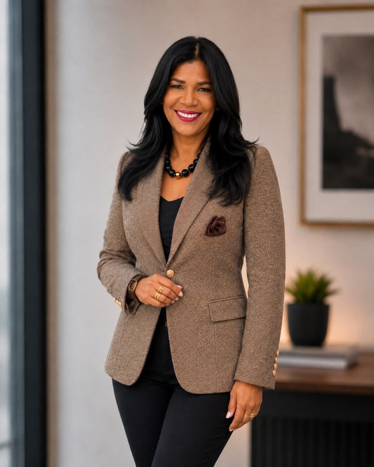 Timeless Rose Tailored Blazer