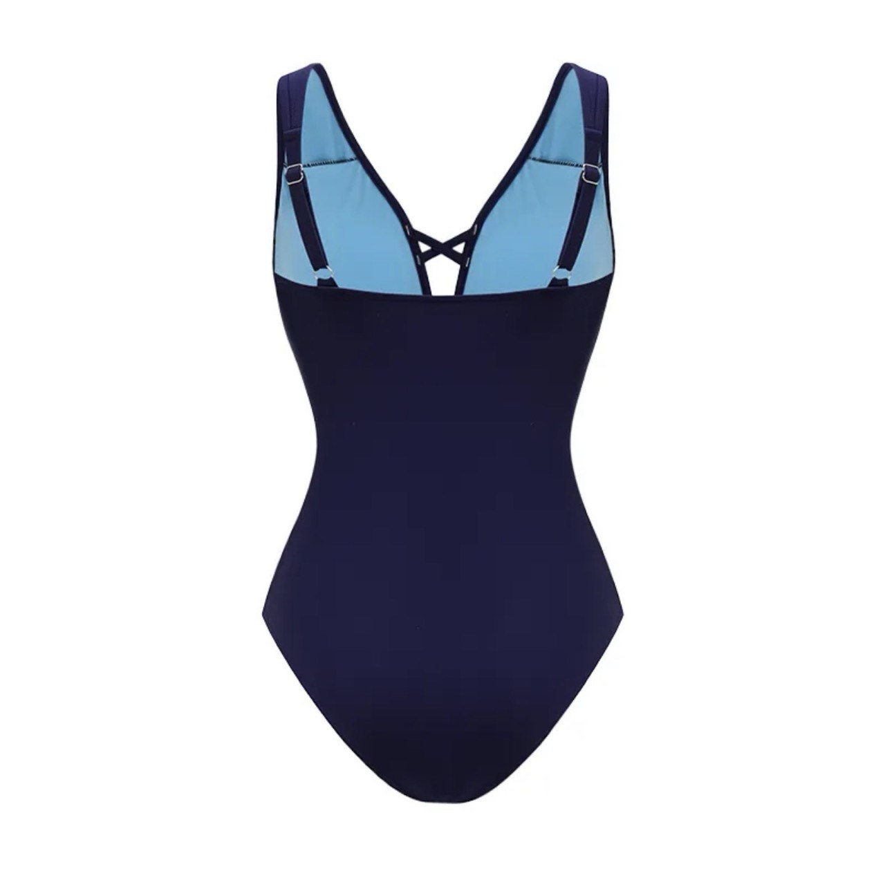 Blue Fish Swimsuit Set