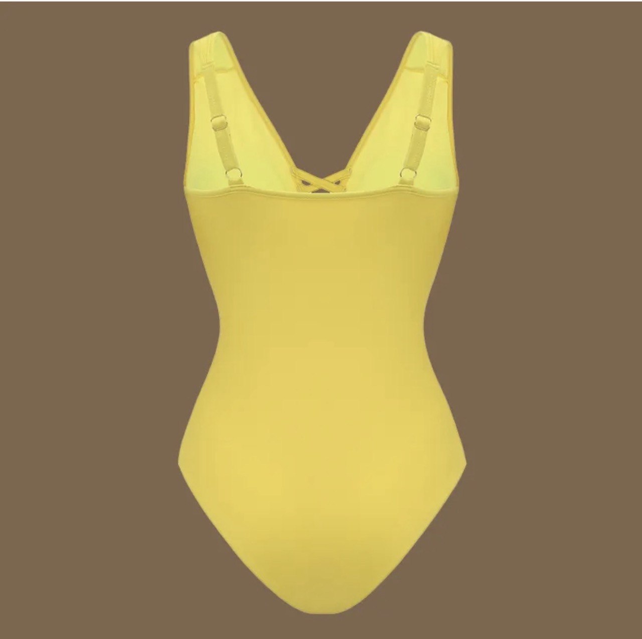 Yellow Color Laser Cutting Flower Hollow One Piece set